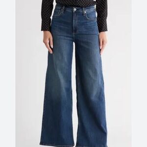 Rag & Bone Serena Blue High Rise Wide-Leg Jeans size 27